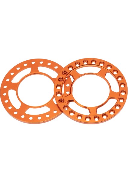 4 Adet Metal 1.9 Inç Tekerlek Dış Beadlock Halkası 1/10 Rc Paletli Araba Eksenel SCX10 90046 Trx4 Tekerlek Jantları, Turuncu (Yurt Dışından) modelleri