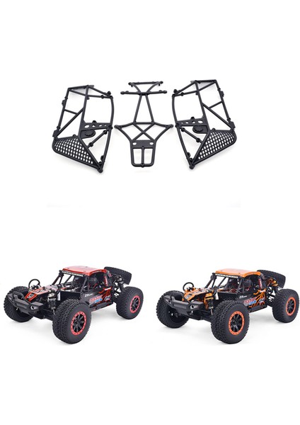 2x Rc Araba Gövde Kabuğu Rulo Kafes Seti 7532 -10 DBX10 1/10 Rc Araba Yükseltme Parçaları Yedek Aksesuarlar (Yurt Dışından)