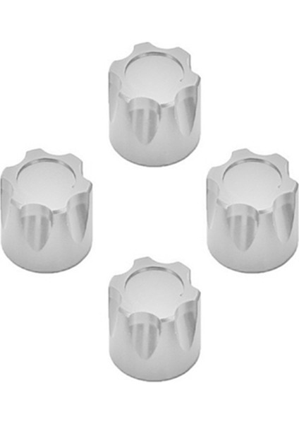 8 Adet Alüminyum Rc Araba Tekerleği Jant Jant Kapağı Somunu 1/10 Rc Paletli Eksenel SCX10 90046 Trx4 D90,A (Yurt Dışından)