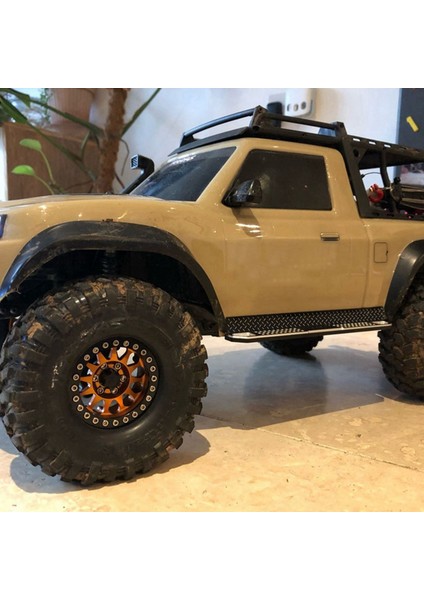 8 Adet Alüminyum Rc Araba Tekerleği Jant Jant Kapağı Somunu 1/10 Rc Paletli Eksenel SCX10 90046 Trx4 D90,A (Yurt Dışından)