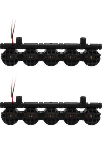 2x Rc Araba Tavan Lambası LED Işık Çubuğu Mn D90 D99S MN98 MN99S Mn-90 1/12 Rc Araba Yükseltme Parçaları (Yurt Dışından)