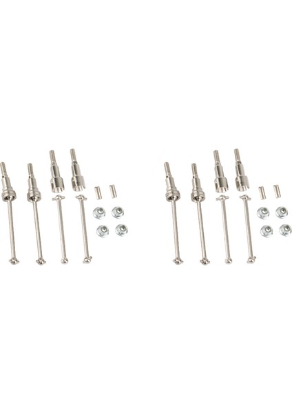 4x Metal Ön ve Arkadan Çekişli Motosiklet Mili Hbx 16889 16889A 16890 16890A SG1601 SG1602 1/16 Rc Araba Yükseltme Parçaları (Yurt Dışından)