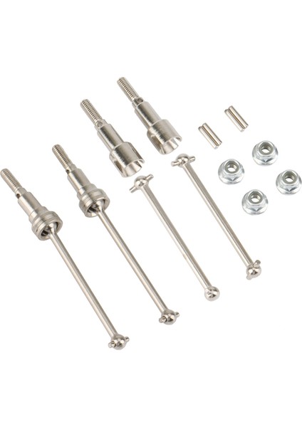 4x Metal Ön ve Arkadan Çekişli Motosiklet Mili Hbx 16889 16889A 16890 16890A SG1601 SG1602 1/16 Rc Araba Yükseltme Parçaları (Yurt Dışından)