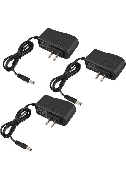 3x Gitar Ücretleri Pedal Şebekesi Yedek Güç Kaynağı Ac Adaptörü 9V 1A (Yurt Dışından)