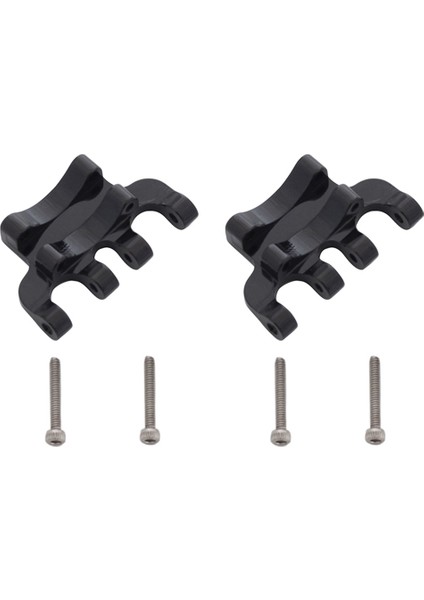 2x Metal Arka Aks Kafes Üst Bağlantı Sabitleme Kaidesi Eksenel SCX24 90081 C10 1/24 Rc Paletli Araba Yükseltme Parçaları Aksesuarları, 3 (Yurt Dışından)