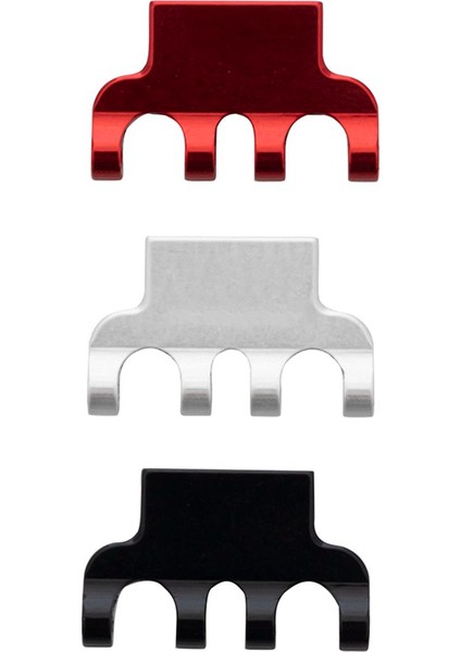 2x Metal Arka Aks Kafes Üst Bağlantı Sabitleme Kaidesi Eksenel SCX24 90081 C10 1/24 Rc Paletli Araba Yükseltme Parçaları Aksesuarları, 3 (Yurt Dışından)
