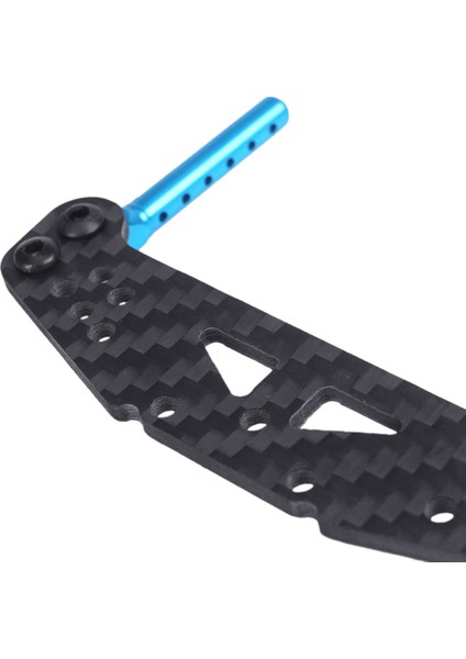 2x Karbon Fiber Ön ve Arka Şok Kulesi ile Vücut Sonrası Montajlar Için TT01 Tt-01 1/10 Rc Araba Yükseltme Parçaları (Yurt Dışından)