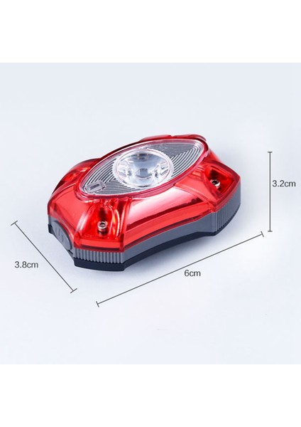 3W USB Şarj Edilebilir Arka Arka Bisiklet Su Geçirmez LED Bisiklet Işık Güvenlik Bisiklet Bisiklet Kuyruk Lambası Kuyruk Lambası (Yurt Dışından)