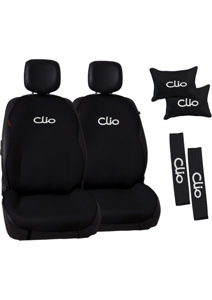 Renault Clio Nakışlı Jakar Dokuma Oto Minder ve Konfor Seti