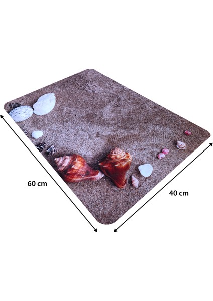 3D Desenli Iç Dış Mekan Kullanıma Uygun Kaymaz Su Emici Üç Katmanlı Abdest Banyo Paspası indirimleri