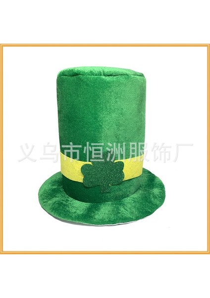 Aziz Patrick Günü Kostüm Süslemeleri Irlanda Günü Partisi Seti 10 Parça Set Yonca Boncuk Zincir Kör Gözlük Yeşil Omuz Askısı (Yurt Dışından) modelleri