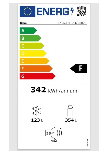 970474 MB No Frost Buzdolabı