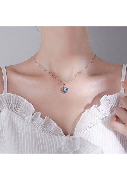 925 Ayar Gümüş Takı Zirkon Kolye Kolye 18", Kadınlara Hediyeler, Anneler Günü Hediyeleri, Kadınlara Doğum Günü Hediyeleri, Kadınlara Kolyeler (Yurt Dışından) fiyatları