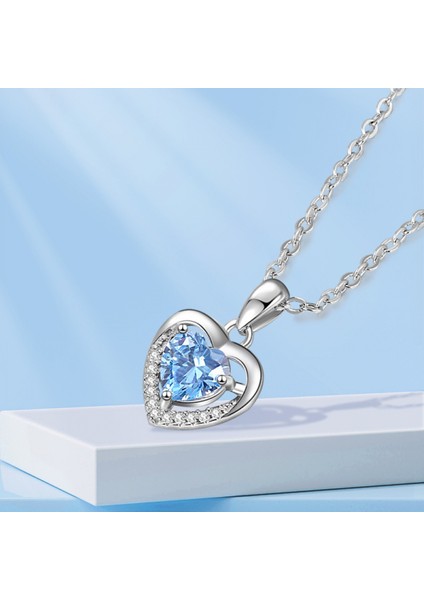 925 Ayar Gümüş Takı Zirkon Kolye Kolye 18", Kadınlara Hediyeler, Anneler Günü Hediyeleri, Kadınlara Doğum Günü Hediyeleri, Kadınlara Kolyeler (Yurt Dışından) modelleri