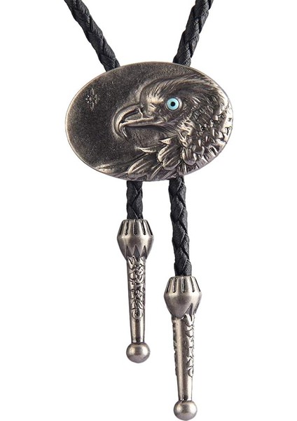 Bolo Kravat-El Yapımı Batı Kovboy Siyah Vintage Ağustosböceği Kolye Kadınlar, Erkekler Için (Yurt Dışından)