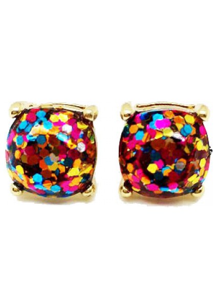 Senfoni Yıldız Efektli Saplama Küpeler Çok Renkli Basit Moda Saplama Küpeler(Fantasy Dreamland) (Yurt Dışından) fırsatları