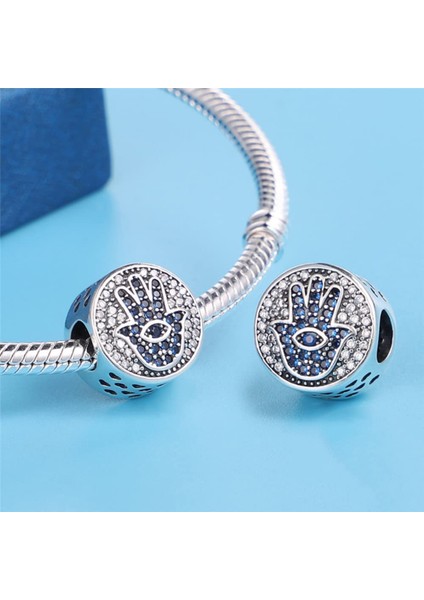 Avekı Bilezikler Için 925 Ayar Gümüş Charm Avrupa Bilezikler Için Nazar Seyahat Dangle Charms Kolye Kolye Boncuk Takı Hediye Kadın Genç Kızlar Için, Nazar Boncukları Charm (Yurt Dışından) fiyatları