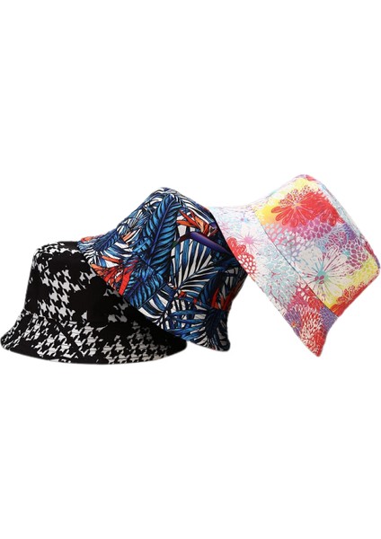 Kadınlar Için Sevimli Kova Şapka Plaj Balıkçı Şapkaları, Çift Taraflı Aşınabilen Unisex (HATL031) (Yurt Dışından) fırsatları