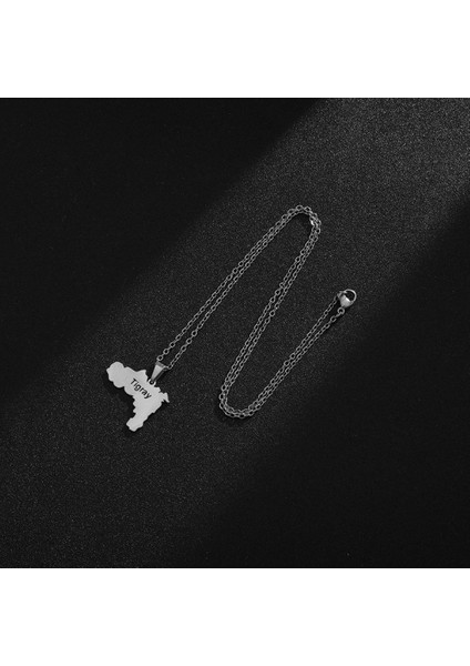 Paslanmaz Çelik Kolye Takı, Etiyopya Tigray Bölgesi Harita Kolye, Erkekler ve Kadınlar Için Moda Aksesuarları, Aile Veya Arkadaşlar Için En Iyi Hediyeler (Çelik Rengi) (Yurt Dışından) fiyatları