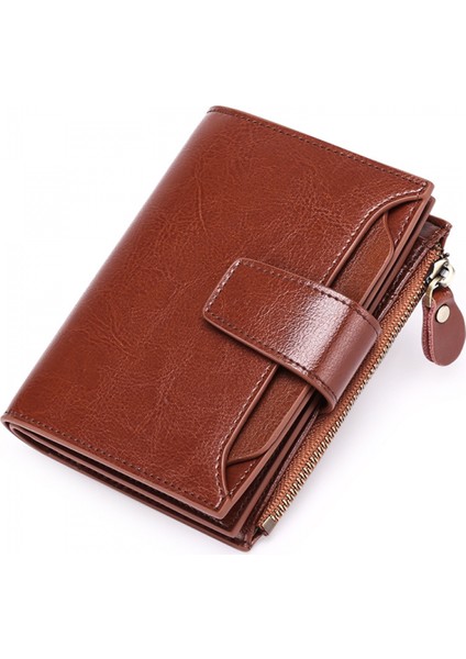 Smart Anti-Theft Gps Vertical Men's Women's Wallet Slim Tri-Fold Cowhide Leather Men's Uk Multi Card Sleeve And Card Holder, Wallet With Rfıd Blocking And Zipper Coin Pocket (Yurt Dışından)