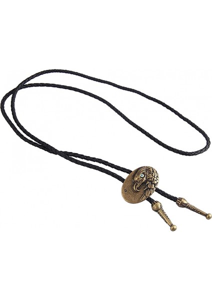 Bolo Kravat-El Yapımı Batı Kovboy Siyah Vintage Ağustosböceği Kolye Kadınlar, Erkekler Için (Yurt Dışından) modelleri