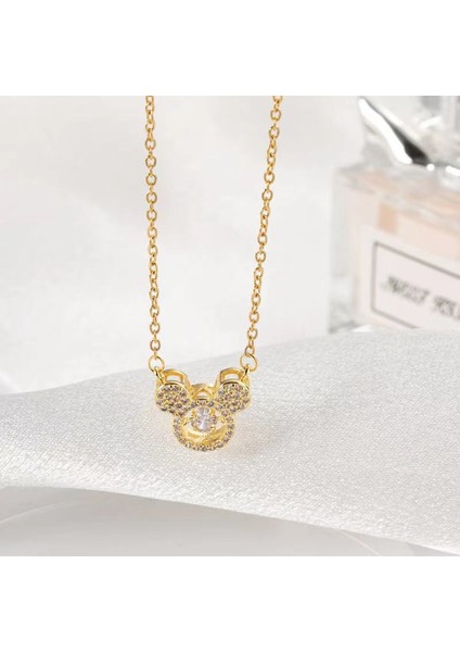Yeni Titanyum Çelik Kolye Moda Basit Küçük Tasarım Kolye (Yurt Dışından)