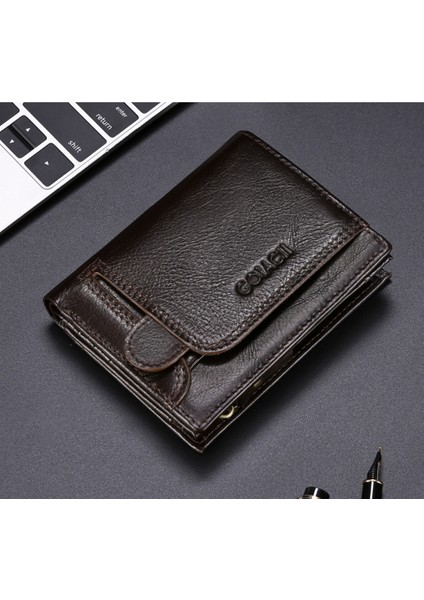 Erkek Cüzdanı, Rfıd Engelleme Cüzdanı, Erkek Cüzdanları, Iki Katlı Cüzdan, Flip Cüzdan, Erkek Cüzdanları, Ince Iki Katlı Cüzdan, Süper Ince Fiber Pu Suni Deri (Yurt Dışından)