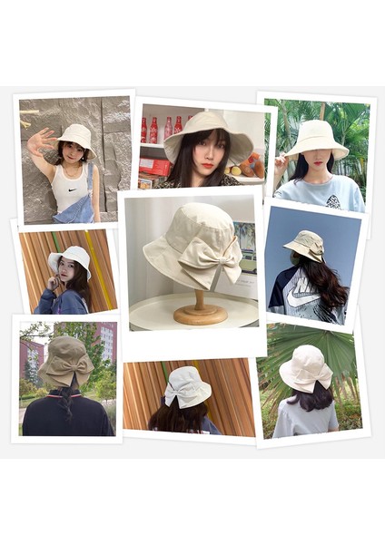 Yay Şapka Kadın Büyük Siperlikli Şapka Erken Ilkbahar Balıkçı Şapkası Tüm Maç Hepburn Güneş Şapkası, Mavi (Yurt Dışından) fiyatları