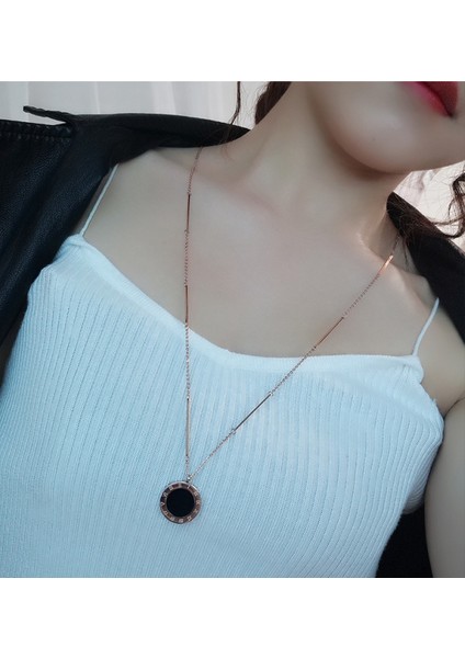 14 Ayar Altın Dolgulu Orta Boy Yuvarlakpaslanmaz Çelik Zincirli Kolye, 30" (Yurt Dışından)