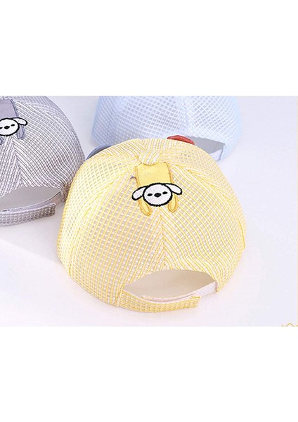 Bebek Sevimli Karikatür Geri Dönüşümlü Beyzbol Şapkası Bebek Güneş Şapkası ---- F (Yurt Dışından) modelleri