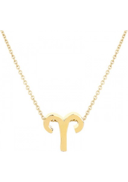 18K Altın Kaplama Burç Kolye, Kadın Kızlar Için Paslanmaz Çelik Astroloji Takı, 12 Takımyıldızı Kolye (Yurt Dışından) modelleri