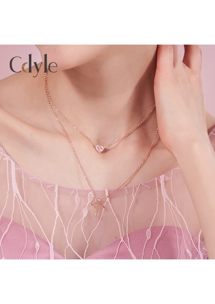 Romantik Sevgililer Yeni Yıl Hediyesi Mücevher Kolye, Kadınlar Için Kristal Kolye Kolye Takı Kadınlar Için Birthstone Kolye, Aşk Tanrısının Ok (Yurt Dışından) fırsatları