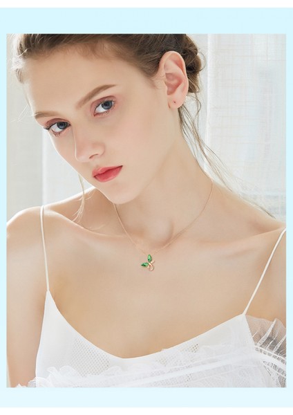 Romantik Sevgililer Yeni Yıl Hediyesi Mücevher Kolye, Kadınlar Için Kristal Kolye Kolye Takı Kadınlar Için Birthstone Kolye, Kelebek (Yurt Dışından) modelleri