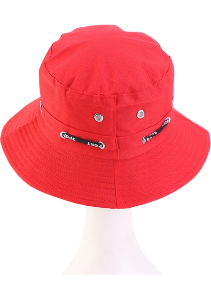 Balıkçı Şapkası Işık Tahtası Açık Katlanabilir Güneşlik Şapka Turist Şapkası, Kırmızı (Yurt Dışından) fiyatları