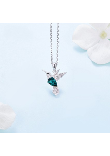 Romantik Sevgililer Yeni Yıl Hediyesi Mücevher Kolye, Kristal Kolye Kolye Takı Kadınlar Için Birthstone Kolye Kadınlar Için, Kuş (Yurt Dışından) modelleri