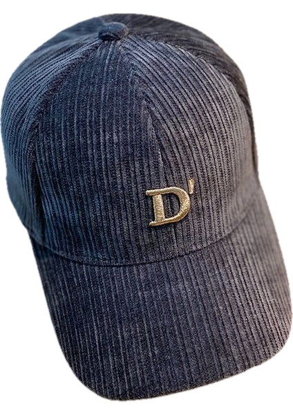 Şapka Kadın Sonbahar Mektubu Nakış Sıcak Kap, Kadife Beyzbol Şapkası (Gri) (Yurt Dışından) fiyatları