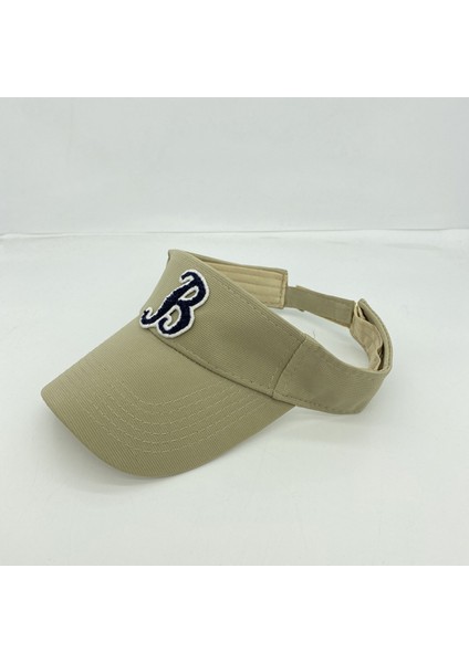 Boş Silindir Şapka Kadın Yaz B Harf Nakış Güneş Koruyucu Güneşlik Açık Doruğa Kap Erkekler (Yeşil) (Yurt Dışından) modelleri