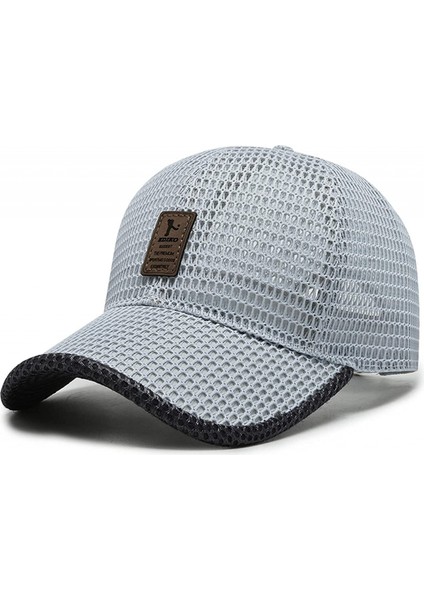 Yaz Örgü Beyzbol Şapkası Kamyon Şoförü Örgü Şapka Beyzbol Şapkası Erkekler Kadınlar Için Açık Spor (Yurt Dışından)
