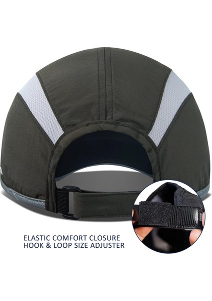 Yansıtıcı Katlanır Açık Hava Şapkası Yapılandırılmamış Tasarım Upf 50+ Kadın ve Erkek Için Güneş Korumalı Spor Şapkaları (Yurt Dışından) modelleri