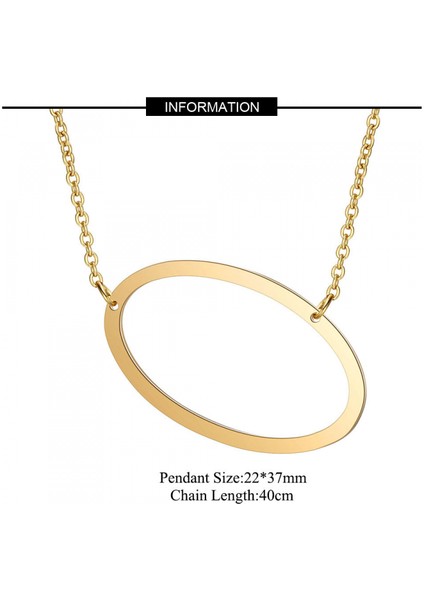 Kadınlar Için Yan Blok Ilk Harf Kolye Kolye --- O (Yurt Dışından) modelleri