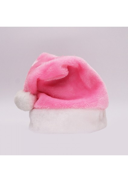 Pembe Peluş Tatil Noel Noel Baba Şapkası (Yurt Dışından) fiyatları