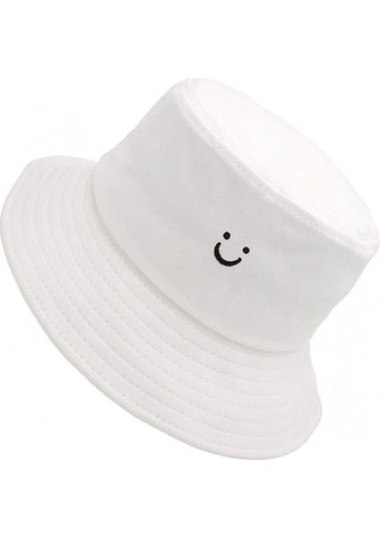 Kova Şapka Yaz Seyahat Plaj Güneş Şapkası Açık Kap Unisex 2'li Paket (Bej, Beyaz) (Yurt Dışından) modelleri