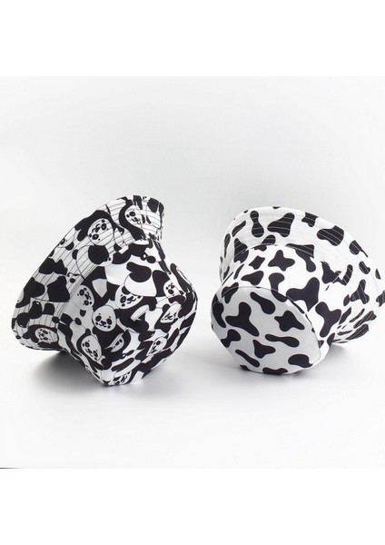 Kadınlar Için Sevimli Kova Şapka Plaj Balıkçı Şapkaları, Çift Taraflı Aşınma Üniseks (HATE018) (Yurt Dışından) modelleri