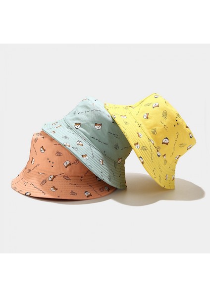 Kadınlar Için Sevimli Animail Bucket Hat Plaj Balıkçı Şapkaları, Çift Taraflı Aşınma, Mavi (Yurt Dışından) indirimleri
