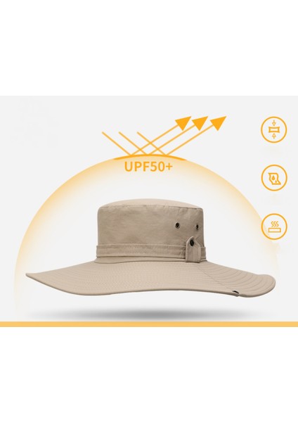 Pamuk Güneş Şapka Uv Koruma Yaz Şapka Plaj Şapka Safari Boonie Şapka Ayarlanabilir Çene Kayışı ile Katlanabilir Balıkçılık ŞAPKA-MZ008 (Yurt Dışından) fiyatları