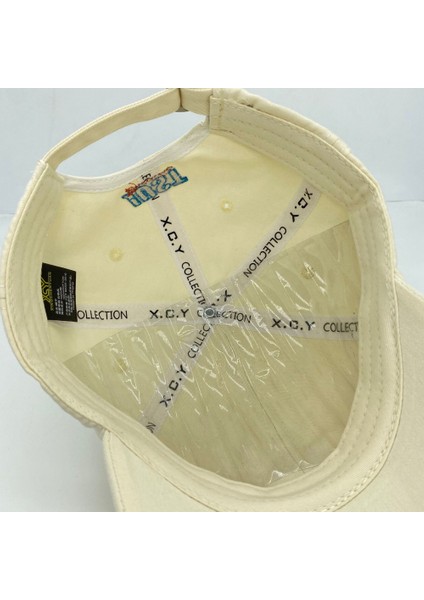 Şapka Kadın Işlemeli Yumuşak Üst Bahar ve Yaz Güneşlik Geniş Kenarlı Rahat Yıpranmış Beyzbol Şapkası Erkekler (Lacivert) (Yurt Dışından) indirimleri