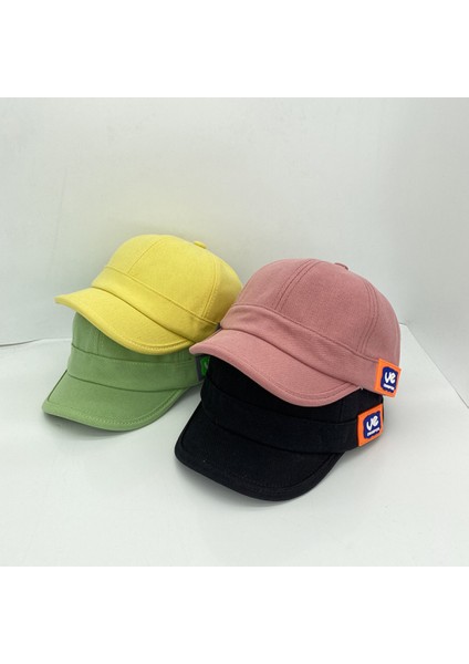 Şapka Kadın Niş Etiketi Kısa Kenarlı Sivri Kap Bahar ve Yaz Beyzbol Şapkası Erkekler (Sarı) (Yurt Dışından) fiyatları