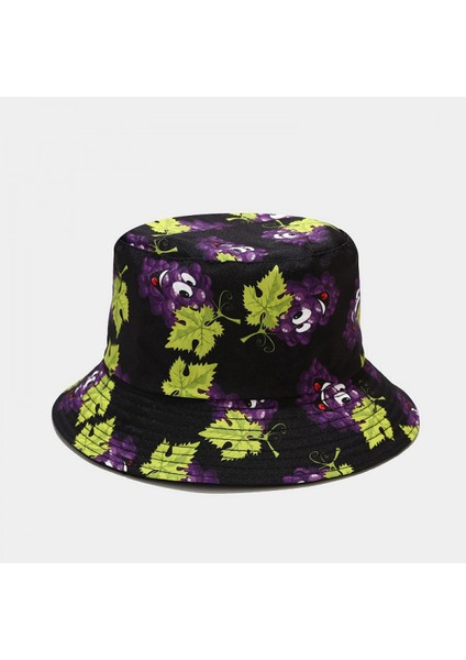 Kadınlar Için Sevimli Kova Şapka Plaj Balıkçı Şapkaları, Çift Taraflı Aşınma Üniseks (HATH036) (Yurt Dışından) modelleri