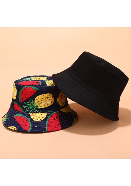 Kadınlar Için Sevimli Kova Şapka Plaj Balıkçı Şapkaları, Çift Taraflı Aşınabilen Unisex (HATD026) (Yurt Dışından) fiyatları