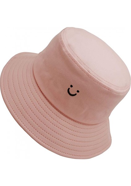 Kova Şapkaları Yaz Seyahat Plaj Güneş Şapkası Açık Kap Unisex 2'li Paket (Pembe, Mor) (Yurt Dışından)